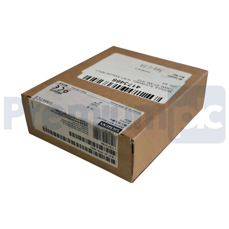 Used Siemens 6ES7331-7PF01-0AB0 SIMATIC S7-300 Analog Input SM331 8AI RTD 16-Bit NSMP