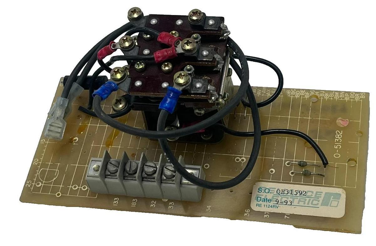 Used Reliance Electric | ABB 0-51382 Relay Circuit Board Non-Reversing 115V D.B. USPI