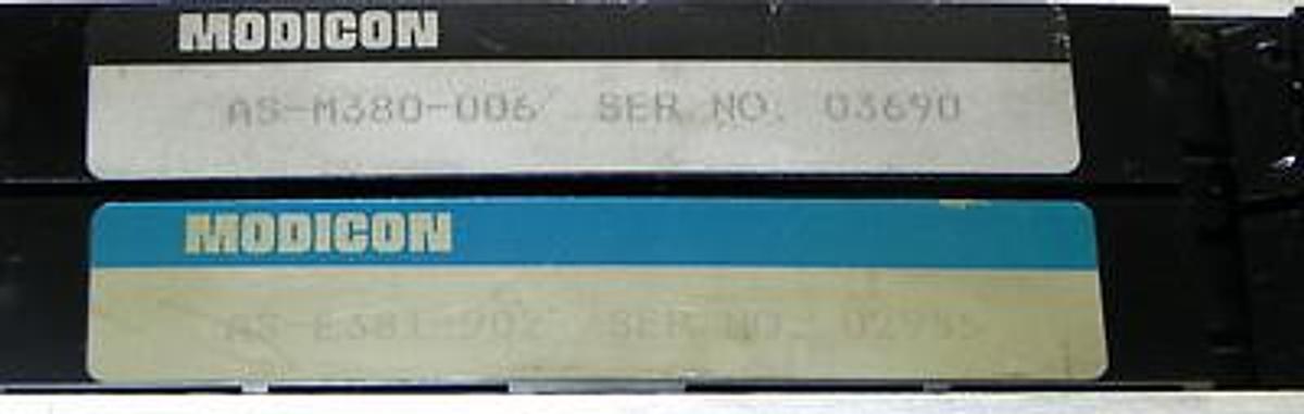 Used MODICON PC-0984-381 CPU PROGRAMMABLE CONTROLLER P/N: AS-9584-000