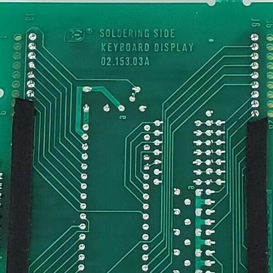 Used BLH ELECTRONICS 02.153.03A KEYBOARD DISPLAY 870324 TC225