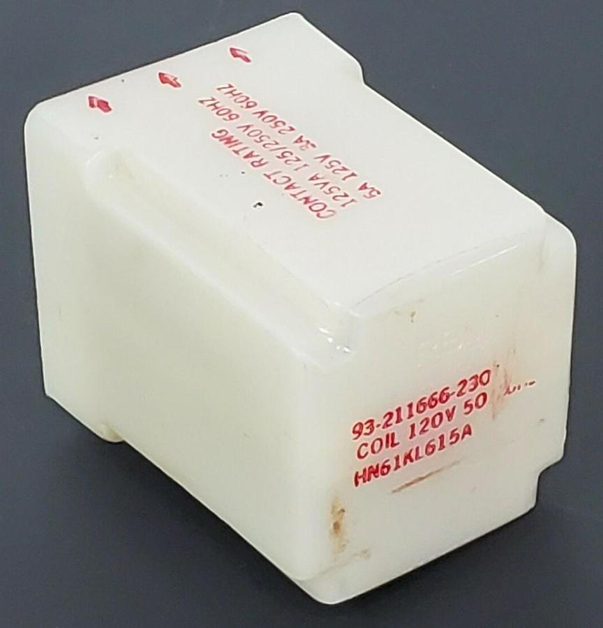 Used RBM CONTROLS 93-211666-230 RELAY COIL 120V, HM61KL615A