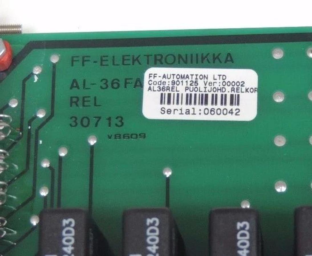 Used NIB FF-ELEKTRONIIKKA AL-36FA REL 30713 AUTOLOG CODE: 901125 VER: 00002
