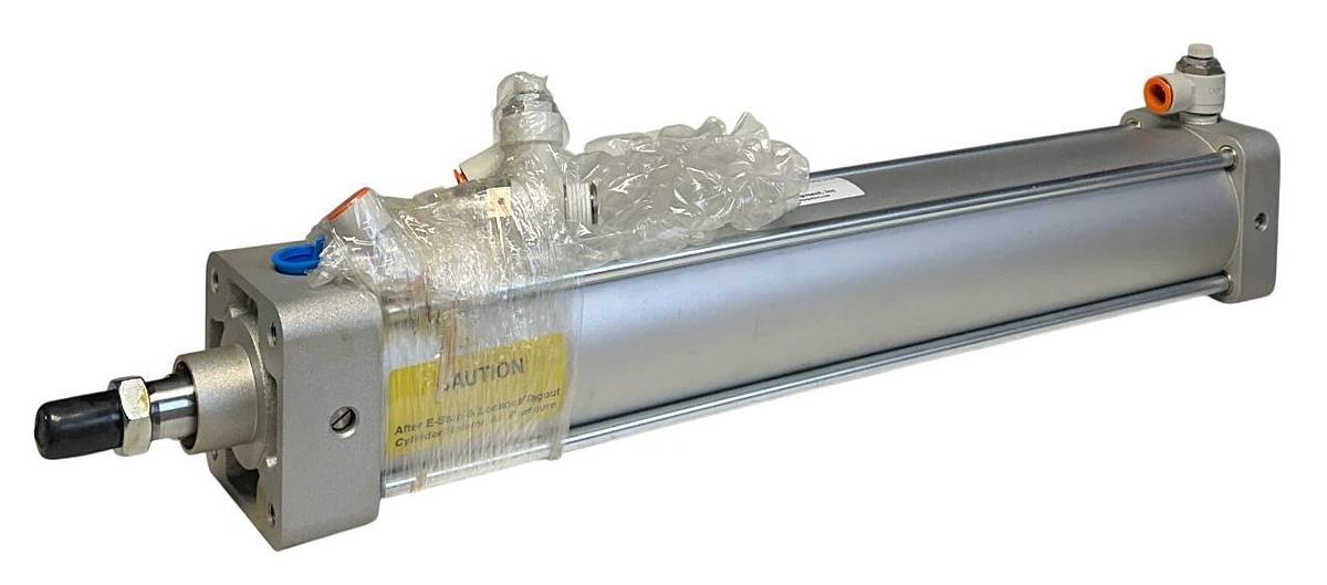 Used SENTRY EQUIPMENT SMC NCDA1R325-1800-AF / NCDA1R3251800AF PNEUMATIC CYLINDER USNP