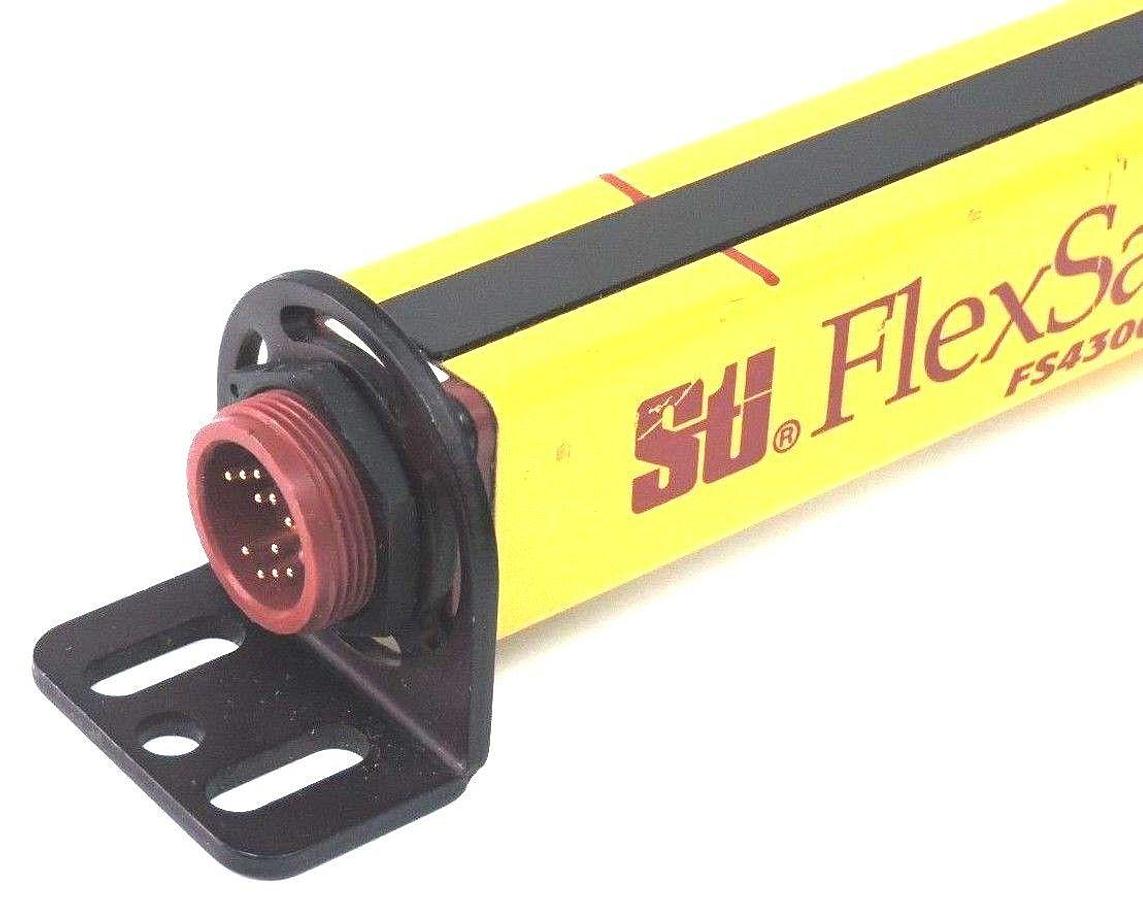 Used STI FS4324B-2R-3 FLEXSAFE-B FS4300B-2 24" LIGHT CURTAIN RECEIVER 42678-0240