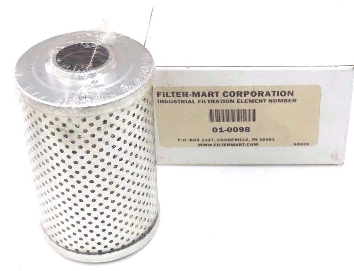 NIB FILTER-MART CORPORATION 01-0098 INDUSTRIAL FILTRATION ELEMENT 010098