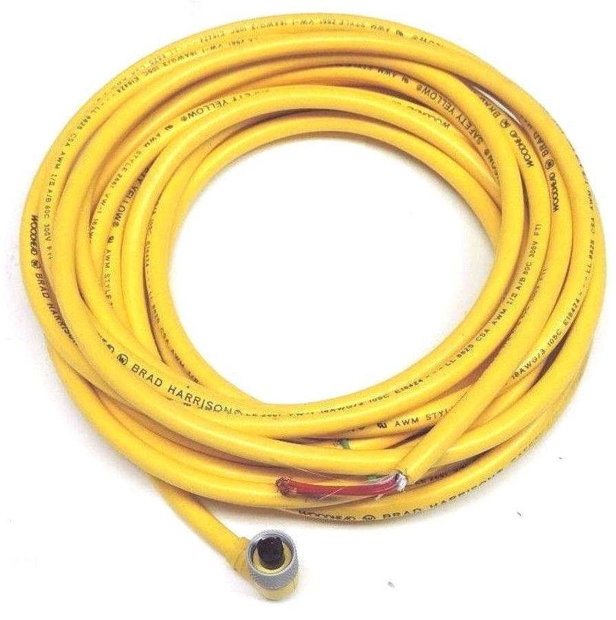 Used LOT OF 2 NEW BRAD HARRISON VW-1 SENSOR CABLES E18424, 18A, VW1