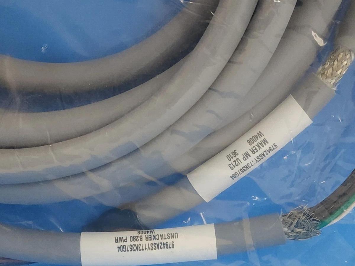 Used NEW TURCK 13063 CABLE ASSEMBLY ID NO. U2-16496