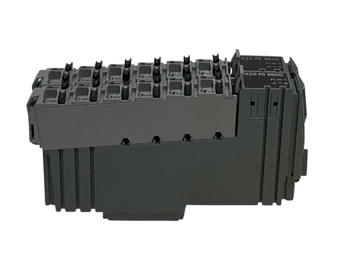 Used 2 B&R X20 PS 9600 / X20PS9600 X20 SERIES POWER SUPPLY MODULES 24VDC FOR BUS NSNP