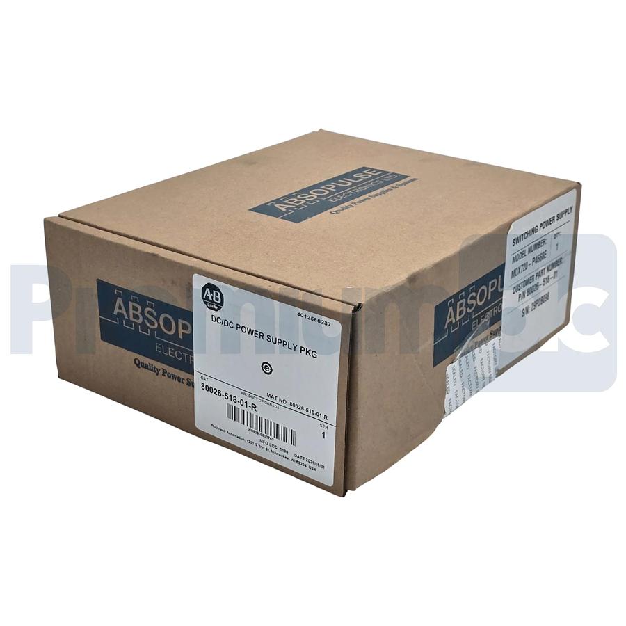Used Allen Bradley Absopulse 80026-518-01-R | MOX720-P4668E DC/DC Power Supply NSMP