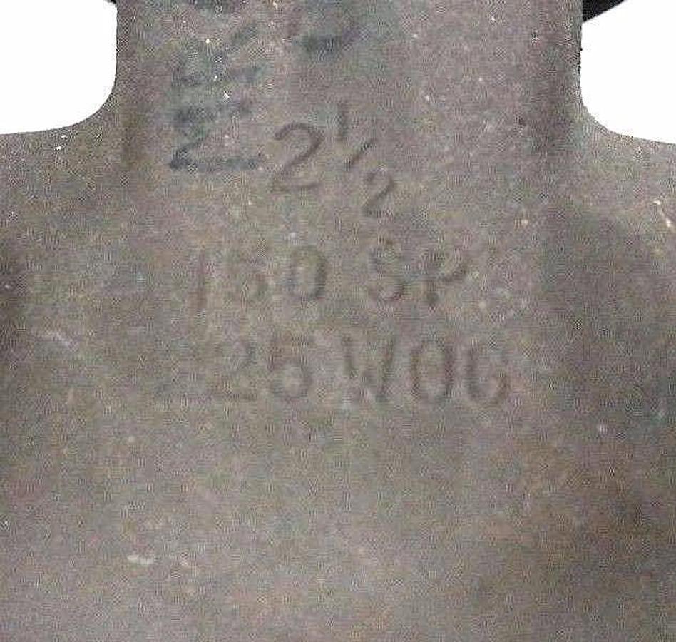 NEW LUNKENHEIMER 2-1/2" BRASS GATE VALVE FIG. 2157 150SP 225WOG