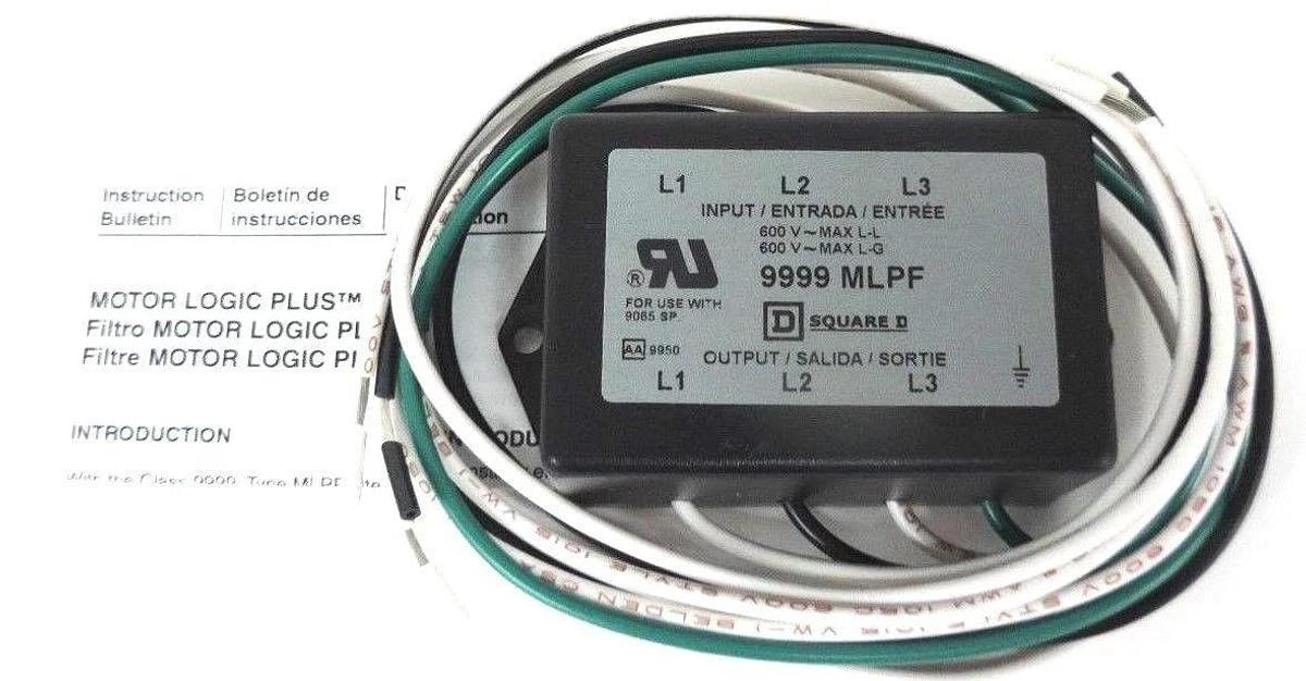 Used NIB SQUARE D 9999-MLPF NOISE FILTER KIT 9999MLPF, SER. A MOTOR LOGIC PLUS