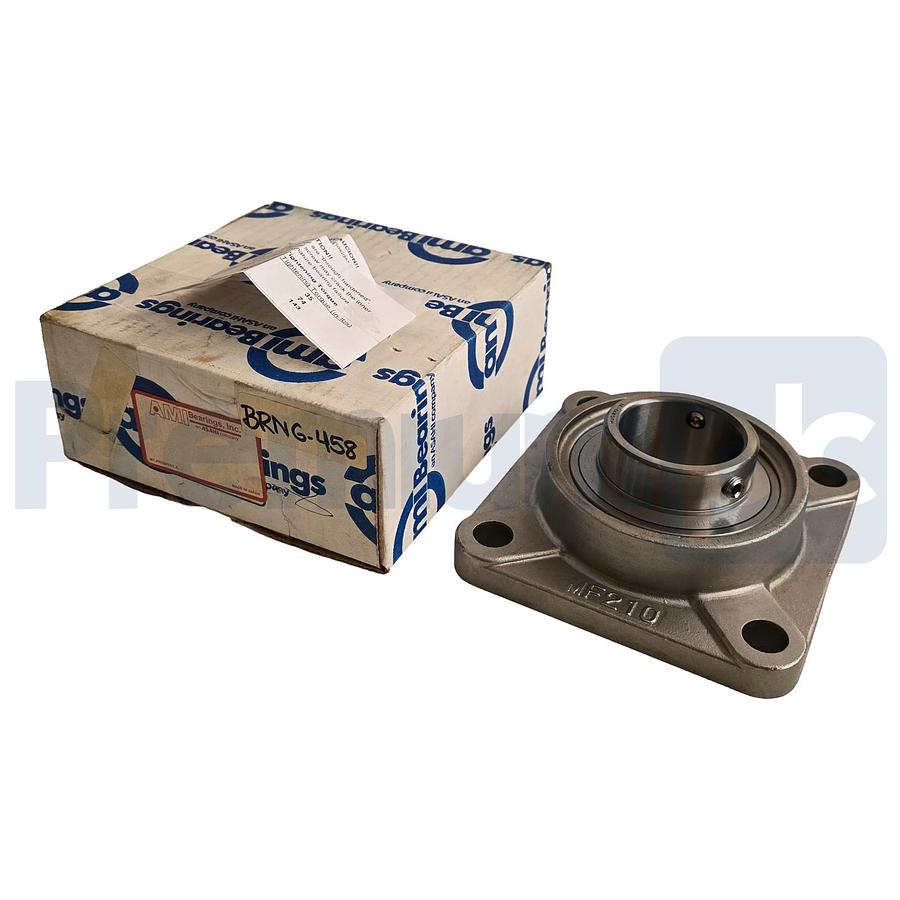 AMI Bearings MUCF210-31 4-Bolt Stainless Flange-Mount Bearing Unit 1-15/16" NSMP