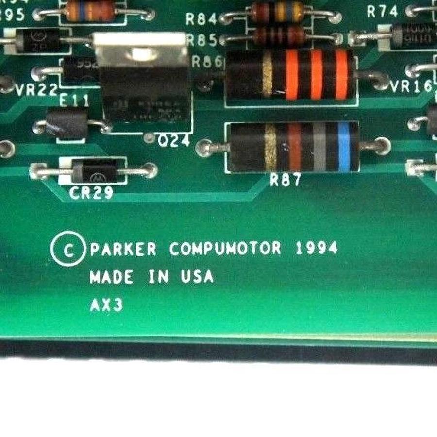 Used PARKER COMPUMOTOR AX3 BOARD 71-013095 , 71-013095-02 REV. A