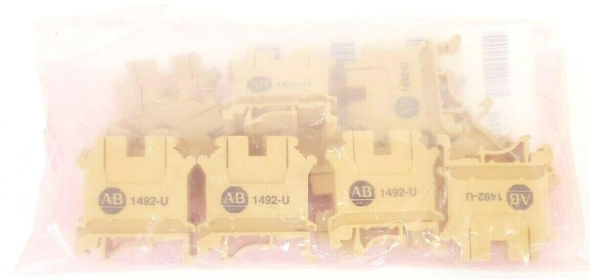 Used LOT OF 60 NEW ALLEN-BRADLEY 1492-U TERMINAL BLOCKS 1492-U4 1492U