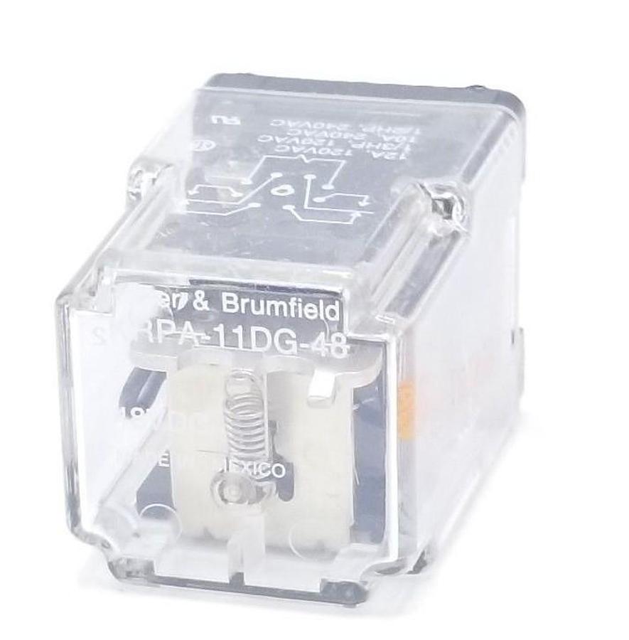 Used POTTER & BRUMFIELD KRPA-11DG-48 RELAY 48VDC, KRPA11DG48
