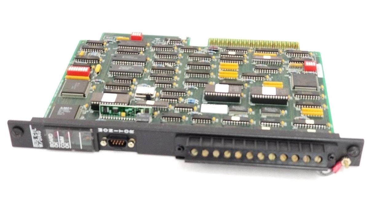 Used GE FANUC IC660CBB902K BUS CONTROL MODULE W/ IC660-FP900K FRONT PANEL