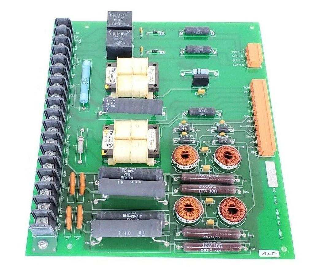 Used FORRY 101841 CIRCUIT BOARD REV. H