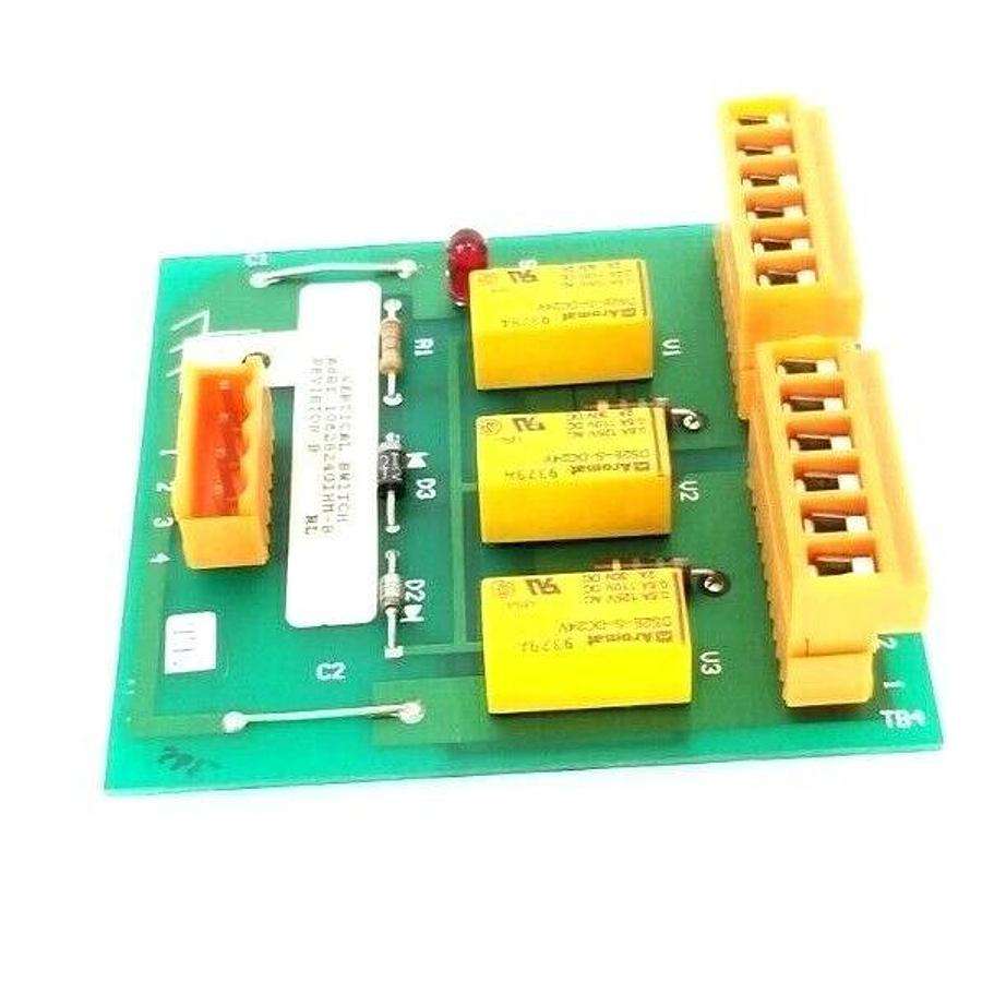Used BOSTON / FINCOR 106282401HM-B VERTICAL SWITCH BOARD REV: B 106282401HM