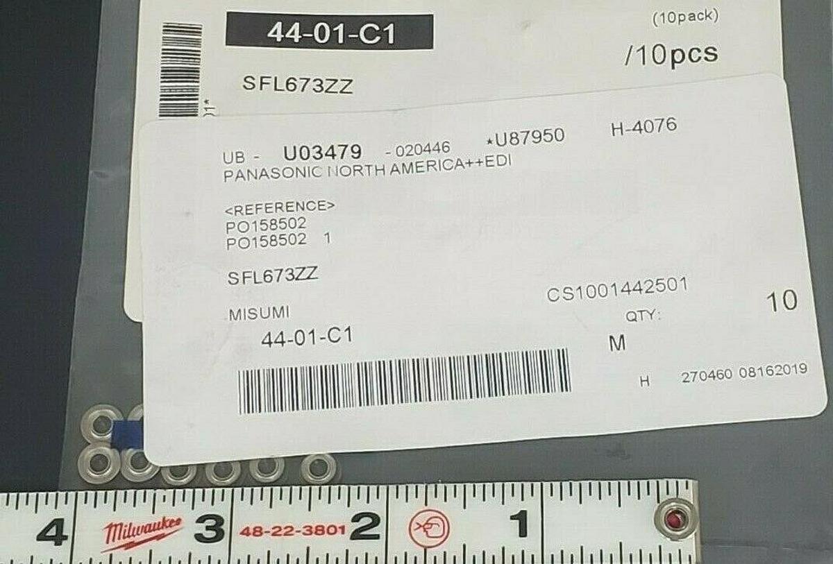 Used LOT OF 11 NEW MISUMI SFL673ZZ SMALL DEEP GROVE BALL BEARINGS