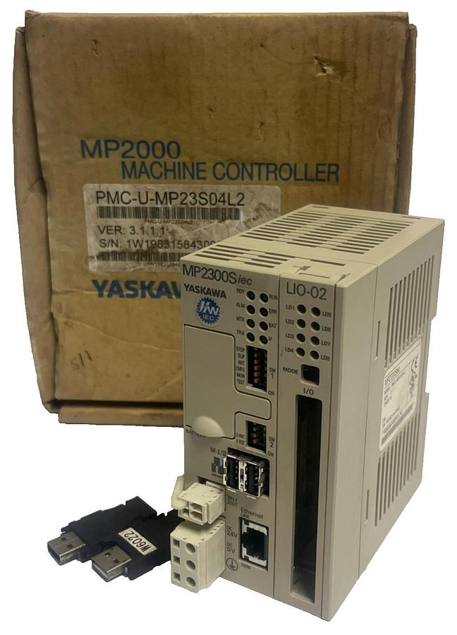 Used YASKAWA PMC-U-MP23S04L2 MP2300Siec 4-Axis Machine Controller Ver 3.1.1.1 (read)