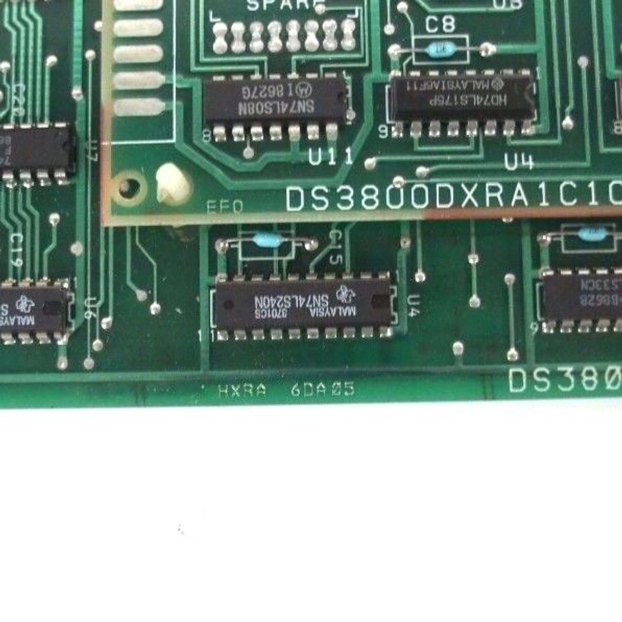 Used GENERAL ELECTRIC DS3800HXRA1E1E 6BA06 BOARD W/ DS3800DXRA1C1C 6BA04
