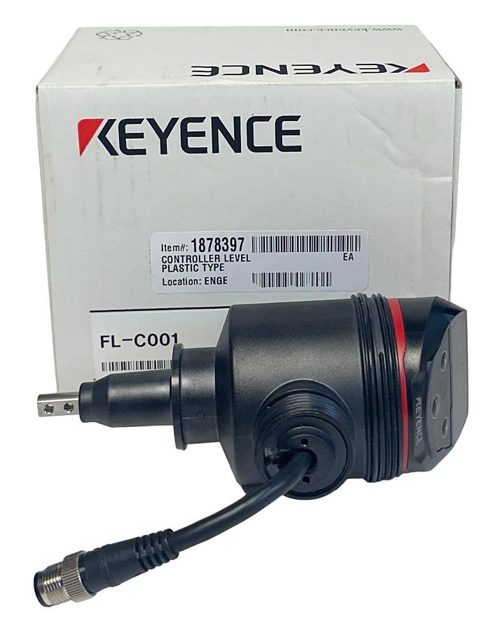 Used KEYENCE FL-C001 / FLC001 PULSE LEVEL SENSOR IO-Link 10-30V 300mA USNP