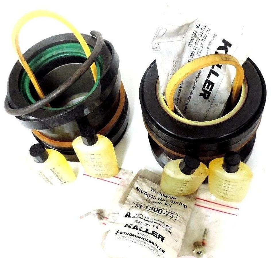 2 NEW KALLER M-1500-75 NITROGEN GAS SPRING REPAIR KITS GM M1500 X1500 3020434