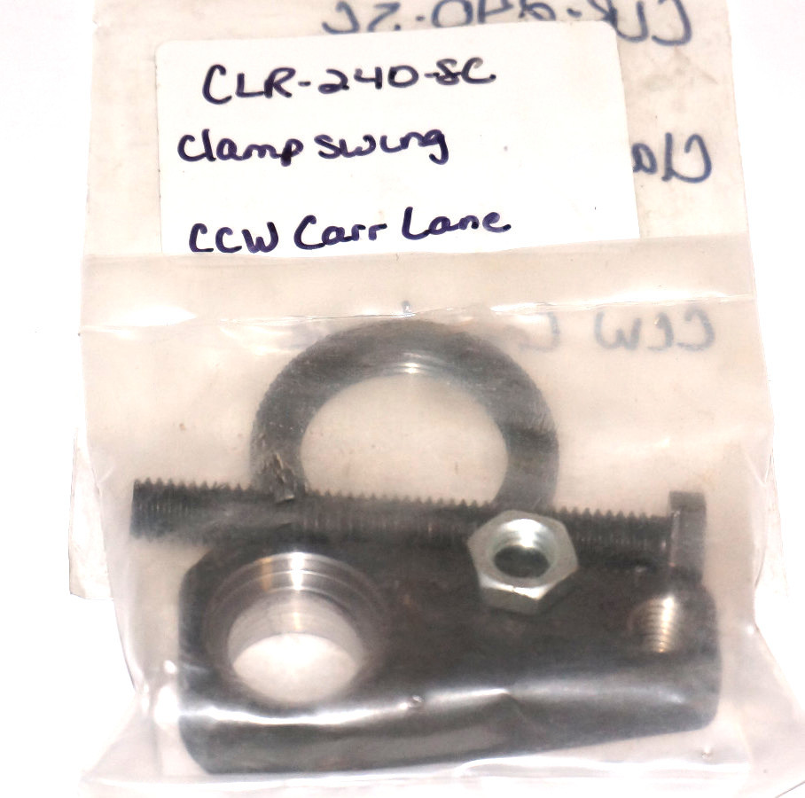 Used NEW CARR LANE CLR-240-SC CLAMP SWING ASSY. CLR240SC