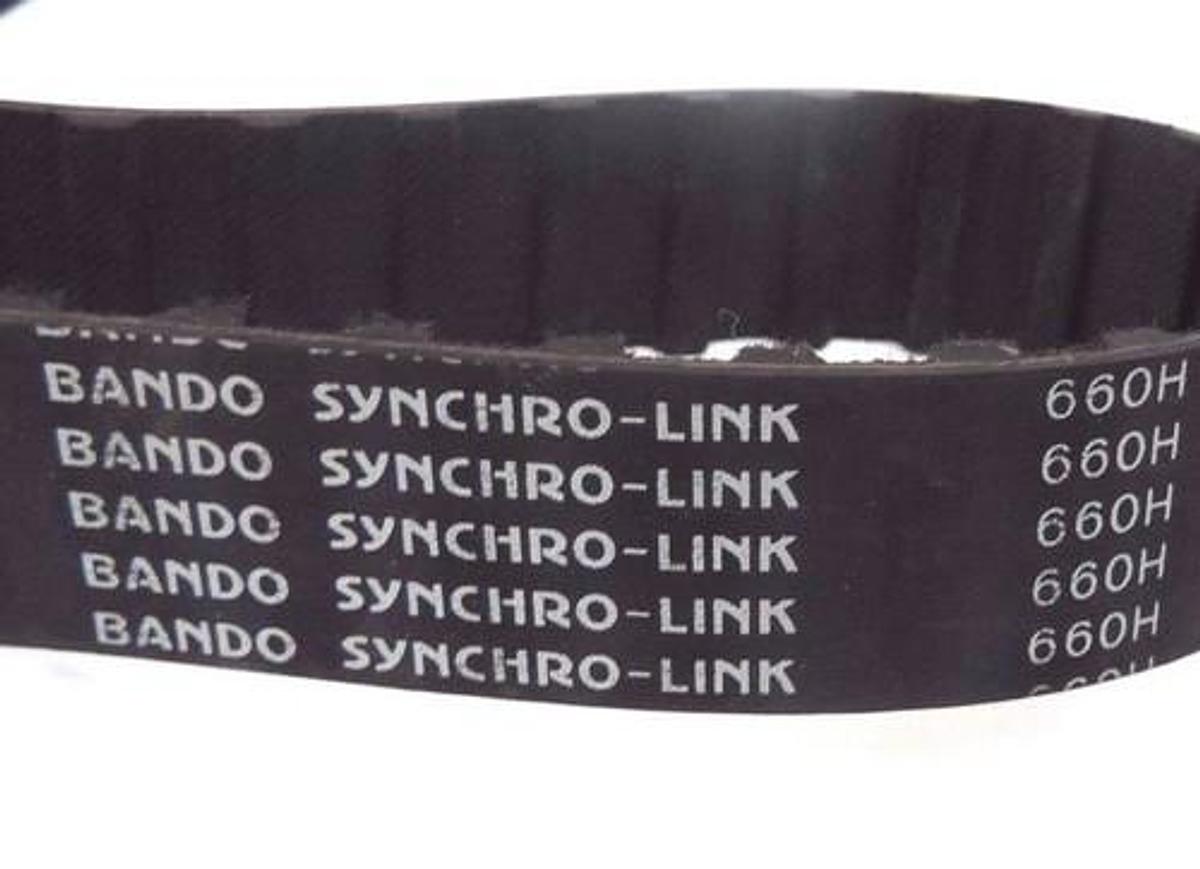 Used NEW BANDO SYNCHRO-LINK 660H100 TIMING BELT 66" LONG 1" WIDE 1/2" PITCH