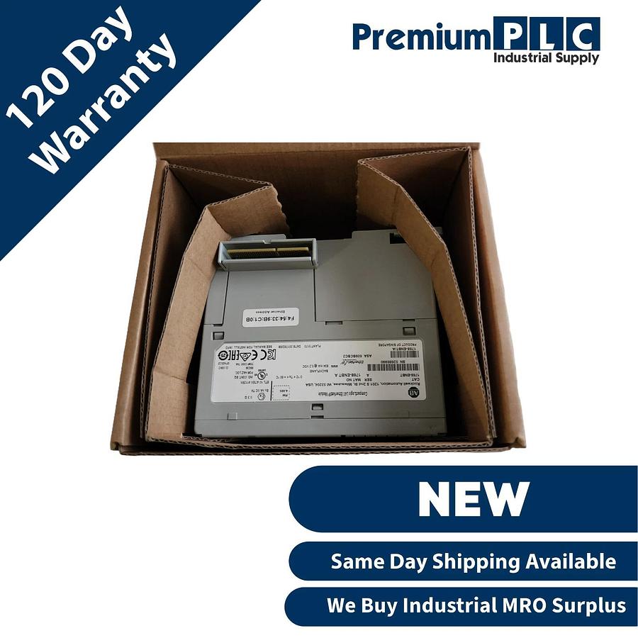 NEW ALLEN BRADLEY 1768-ENBT /A CompactLogix L4X ETHERNET/IP MODULE FW 4.005