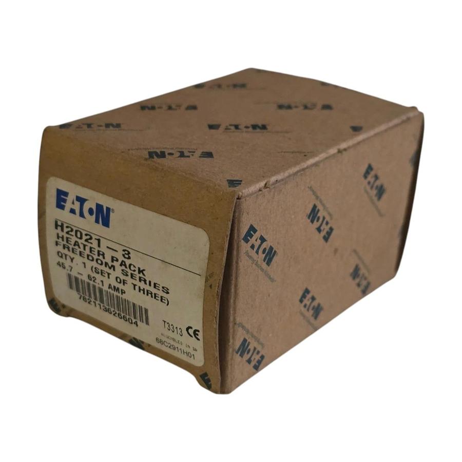 (Box of 3) Eaton H2021-3 Freedom Series Heater Pack 45.7 - 62.1A NEMA 3-4 NSMP