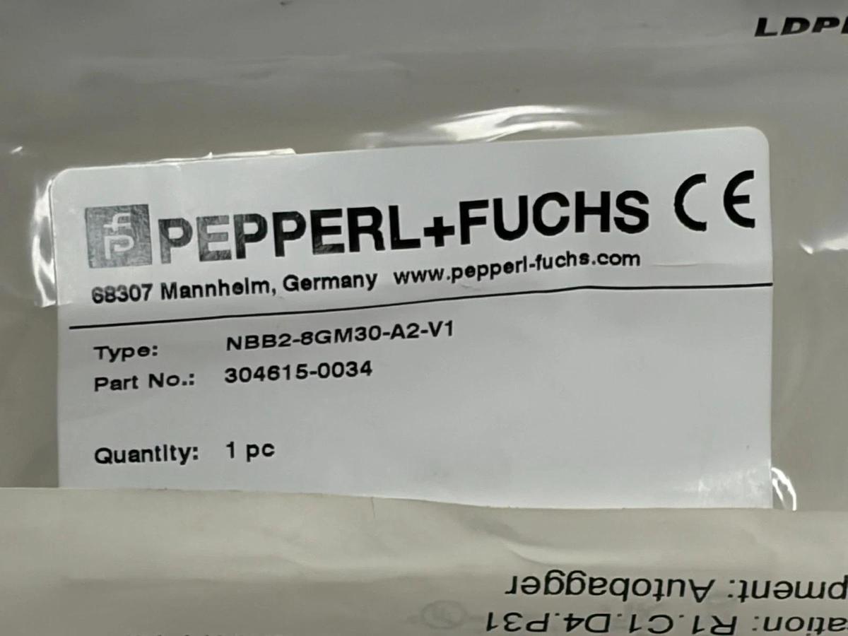 Pepperl+Fuchs NBB2-8GM30-A2-V1 Inductive Proximity Sensor PNP 2mm Flush New