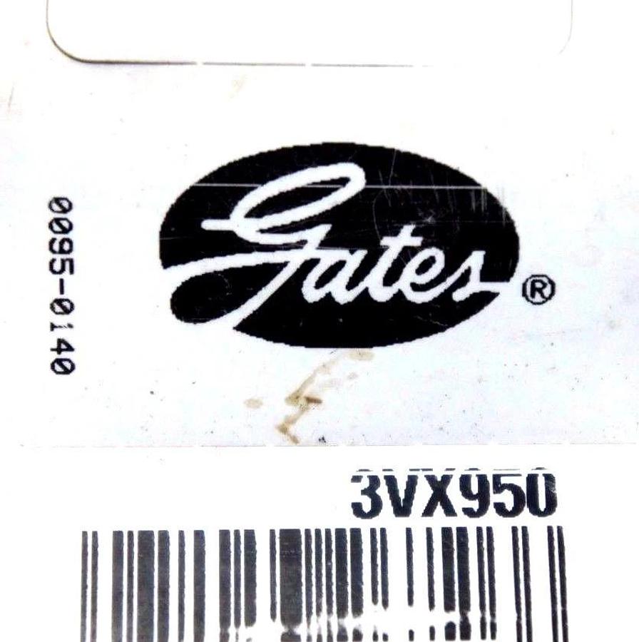 LOT OF 4 NEW GATES 3VX950 SUPER HC BELTS 9412-0950