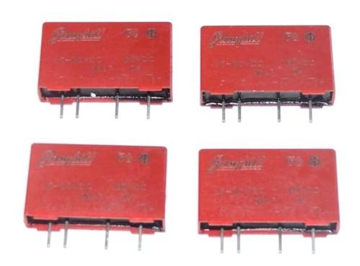 Used LOT OF 4 GRAYHILL 70M-ODC24 TRANSISTOR RELAYS 70MODC24