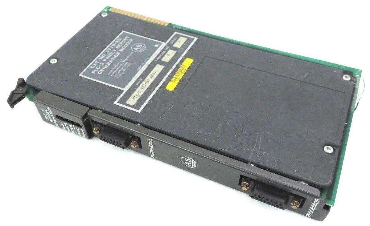 Refurbished ALLEN BRADLEY 1770-RG PLC-2 FAMILY REPORT MODULE 1770RG F/W REV. D SER. A