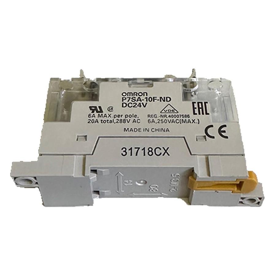 Used NEW OMRON P7SA-10F-ND / P7SA10FND DC24V RELAY SOCKET W/ G7SA-3A1B RELAY