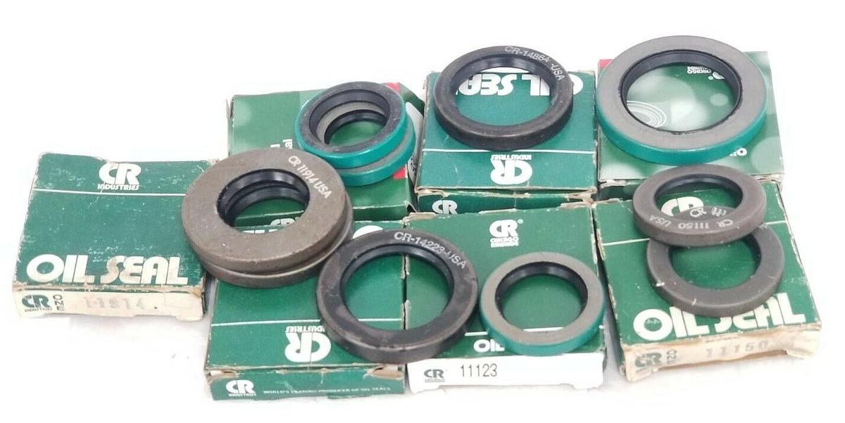 Used LOT OF 10 NEW CHICAGO RAWHIDE OIL SEALS 11914 9307 11123 14223 11150 14864 16118