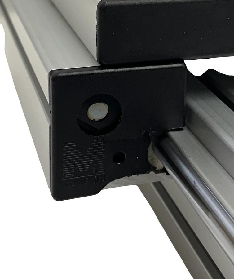 MACRON DYNAMICS 10187001 LINEAR SLIDE RAIL ACTUATOR 26'' DAMAGED PLASTIC NSNP