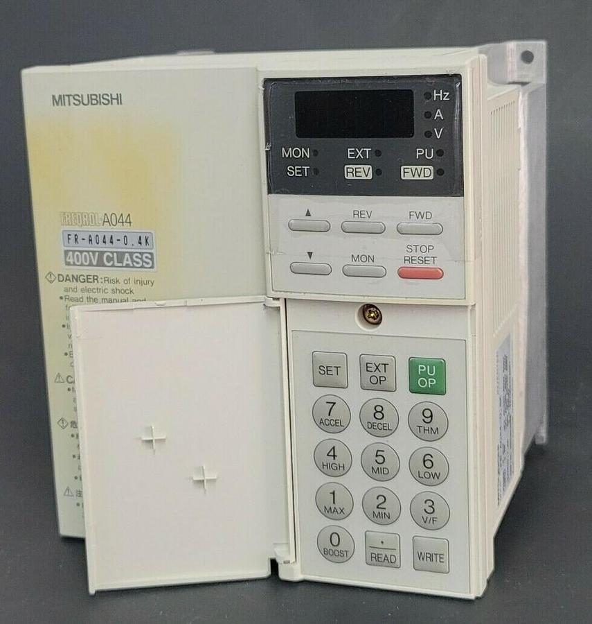 Used MITSUBISHI FR-A044-0.4K COMPACT SIZE INVERTER FR-A SERIES AC380-460V 50/60HZ