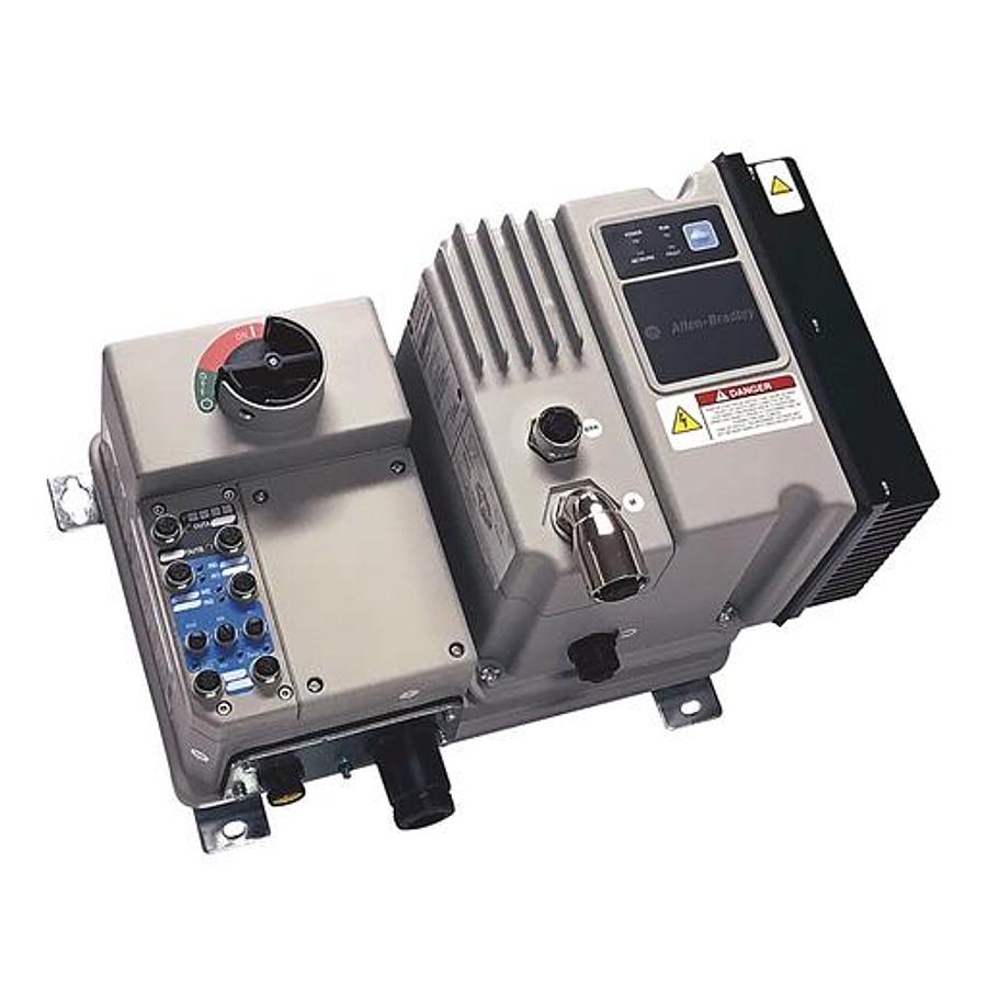 Used ALLEN BRADLEY 284E-FVD2P3Z-10-RRG-SBG-DB1-EMI /C EtherNet/IP ArmorStart VFD NSMP