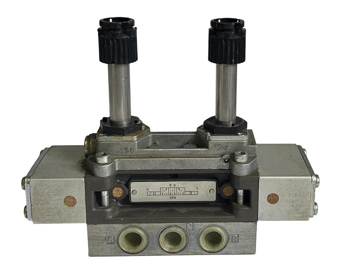 NEW HERION TECHNOMATIC 2550805 DOUBLE SOLENOID VALVE 2-10BAR NOS 0566 249