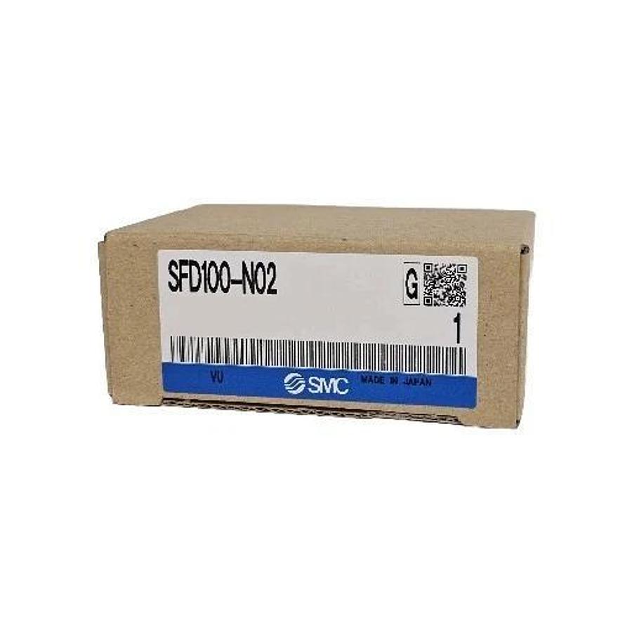 Used NIB SMC SFD100-N02 CLEAN AIR FILTER-RESIN BODY SFD100N02