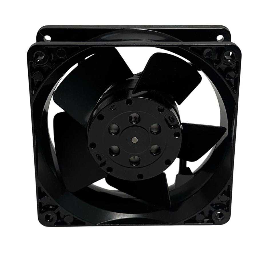 Used EBM-PAPST 4650N AC AXIAL FAN SQUARE 230V 50/60Hz 110/120mA 18/19W BLACK NSNP