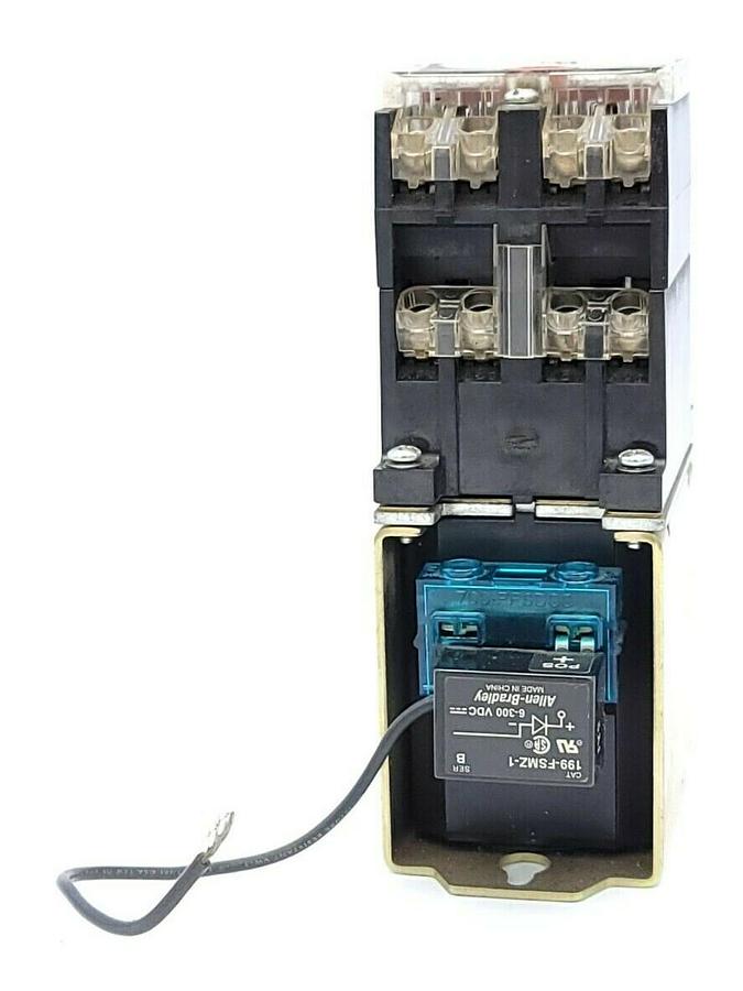 Used ALLEN BRADLEY 700DC-P800Z24 SER. D RELAY DC 24V, 700DCP800Z24