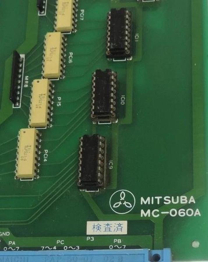 Used MITSUBA MC-060A BOARD MC060A