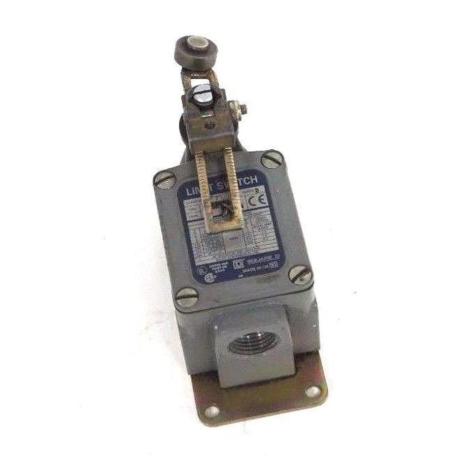 Used SQUARE D 9007-FTUB1 LIMIT SWITCH SER D 12AMP, 600VAC, 9007FTUB1