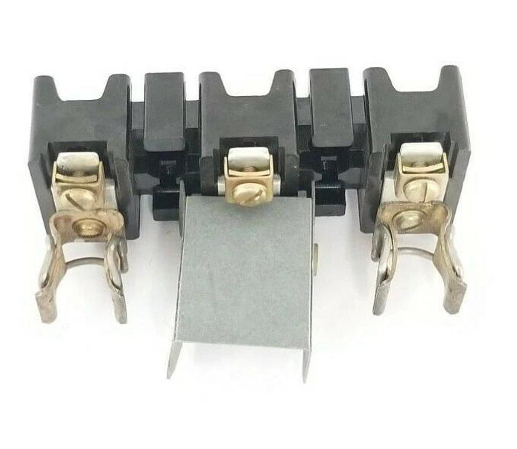 Used ALLEN BRADLEY 1494F-C633 FUSE BLOCK SER. B P/N: 40023-414-01, 30A, 600V