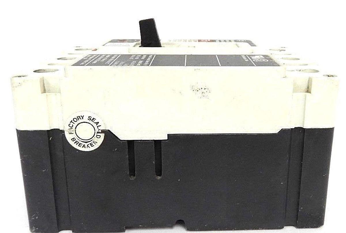 Used WESTINGHOUSE HMCP015E0 CIRCUIT BREAKER STYLE: 6630C86G07, SER. C, 15AMP, 3-POLE