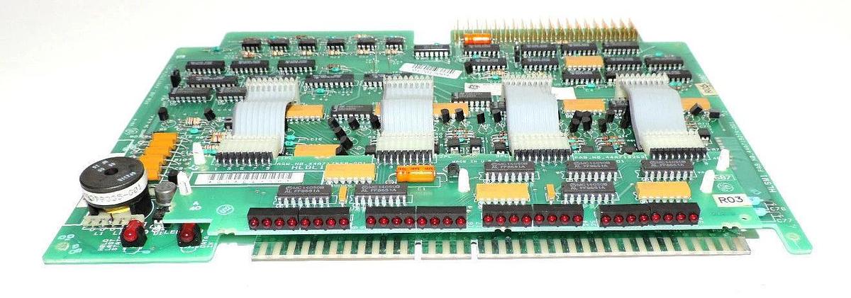 Used GENERAL ELECTRIC IC600YB929A OUTPUT MODULE W/ 44A717558-G01 CONTROL BOARD