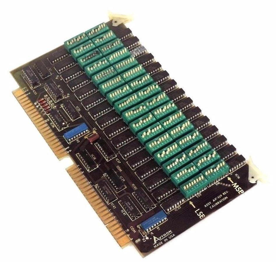 Used AVTRON A10459 CALIBRATION BOARD MACH C12213
